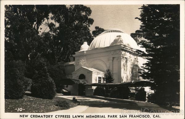 New Crematory Cypress Lawn Memorial Park San Francisco California