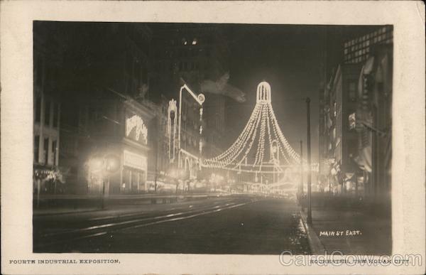 Main Street - Fourth Industrial Exposition - The Kodak City Rochester New York