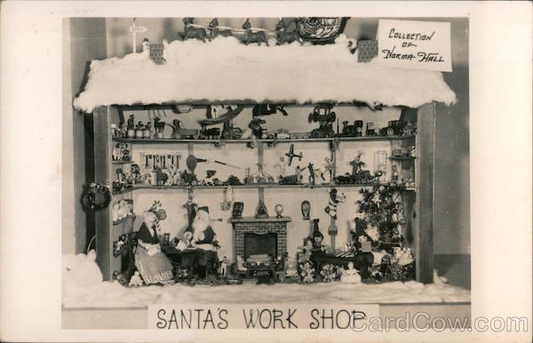 Santa's Work Shop Diorama -- Collection of Norma Hall