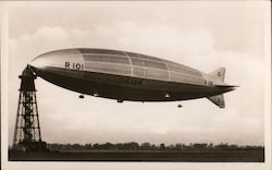 R101 Airship Great Britain Airships Postcard Postcard Postcard