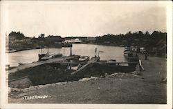 Boat Docks Tobermory, ON Canada Ontario Postcard Postcard Postcard