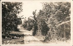 Road Scene Postcard