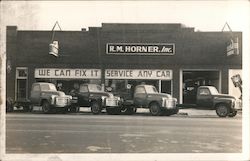 R.M. Horner, Inc. GMC Trucks Dealership Postcard