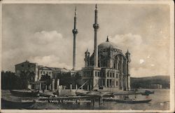 Mosquee Valide a Ortakey Bosphora Istanbul, Turkey Greece, Turkey, Balkan States Postcard Postcard Postcard