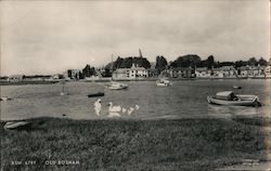 Old Bosham England Sussex Postcard Postcard Postcard