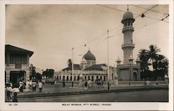 Malay Mosque, Pitt Street Postcard