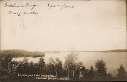Ballard Lake from the High Hill - Francroft Inn Postcard