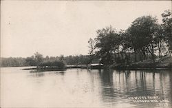 Hewitt's Point, Oconomowoc Lake Postcard