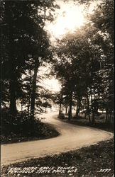 Trail near Eagle Tower - Peninsula State Park Fish Creek, WI Postcard Postcard Postcard