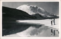 Frozen Lake, Rainier Nat'l Park Postcard