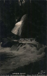 Upper Falls, South Fork Snoqualmie River North Bend, WA Postcard Postcard Postcard