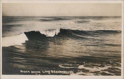 Ocean Waves Postcard