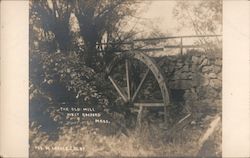 The Old Mill West Boxford, MA Postcard Postcard Postcard