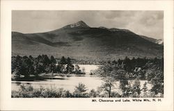 Mt Chocorus and Lake Postcard