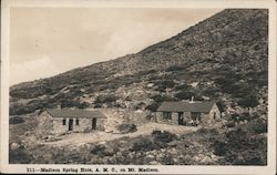 Madison Spring Huts, A.M.C., on Mt. Madison Randolph, NH Postcard Postcard Postcard