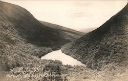 Profile Lake from Eagle Cliff, White Mts., N.H. Postcard