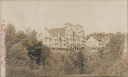 The Lodge from the Beach Soo Nipi Park New London, NH Postcard Postcard Postcard