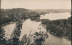 North of Palisade Rock Postcard