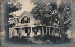 Residence in Trees Vermont Postcard Postcard Postcard