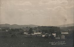 Birdseye View of Waterbury Ctr Postcard