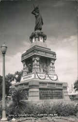 Monument to Cuauhtémoc Mexico City, DF Postcard Postcard Postcard