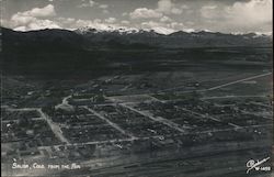 Salida, Colorado from the Air Postcard Postcard Postcard