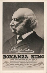 Bonanza King, Adolph Sutro Postcard