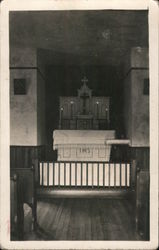 Church Altar Postcard