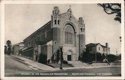 Church of the Immaculate Conception Los Angeles, CA Postcard Postcard Postcard