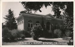 Public Library Postcard