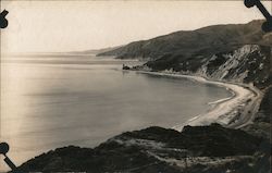 View of Pacific Ocean Postcard
