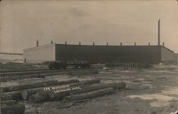 CPR Roundhouse Postcard