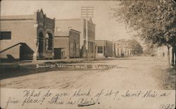 Broadway Looking West Postcard