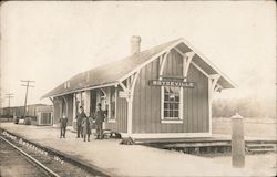 Depot Boyceville Postcard