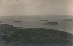 The Porcupines From Newport Mountain Postcard