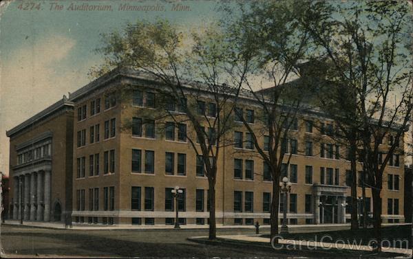 The Auditorium Minneapolis Minnesota