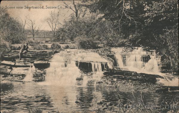 Scene in Sussex County Swartswood New Jersey