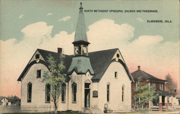 North Methodist Episcopal Church and Parsonage Claremore Oklahoma