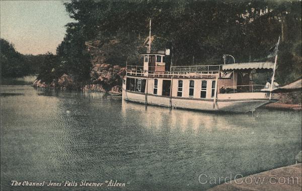The Channel Jones' Falls Steamer Aileen Steamers