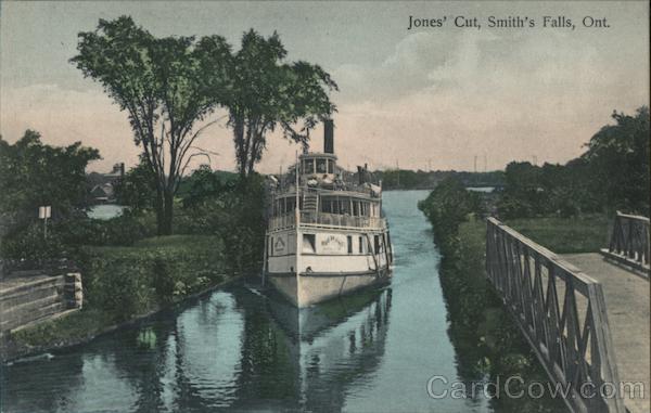 Jones' Cut Smith's Falls Canada Ontario