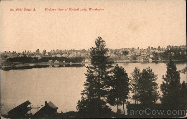 Birdseye View of Medical Lake Washington