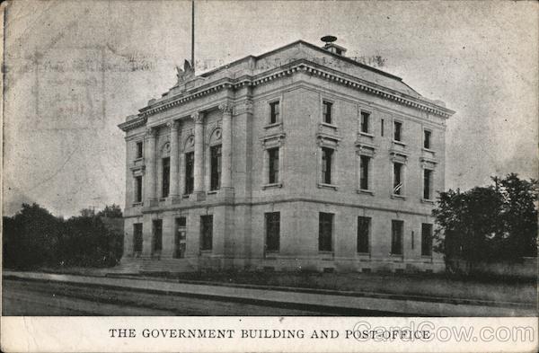 The Government Building and Post Office Eau Claire Wisconsin