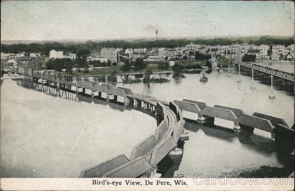 Bird's Eye View De Pere Wisconsin