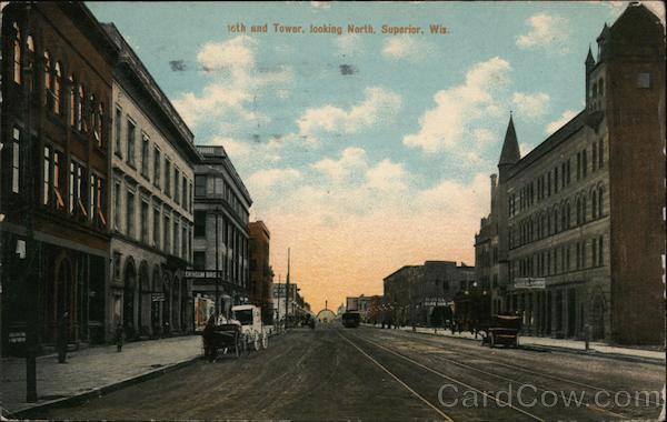 16th and Tower, looking North Superior Wisconsin