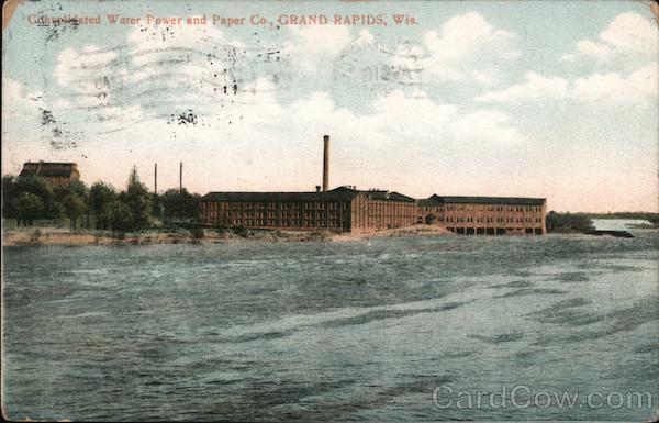Consolidated Water Power and Paper Co. Grand Rapids Wisconsin