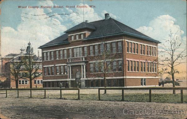 Wood County Normal School Grand Rapids Wisconsin