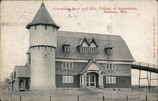 University Barn and Silo, College of Agriculture Madison Wisconsin