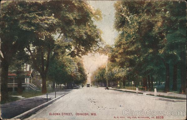 Alooma Street Oshkosh Wisconsin