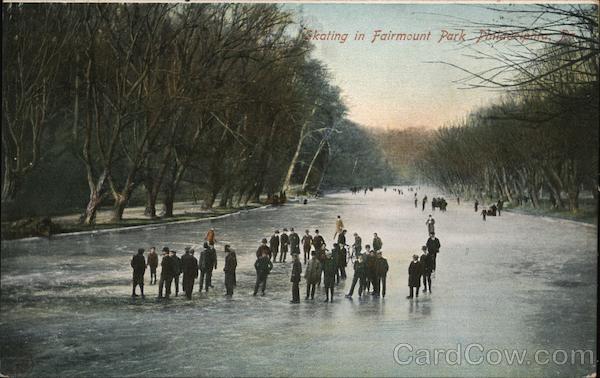 Skating in Fairmount Park Philadelphia Pennsylvania