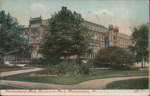 Horticultural Hall at Fairmount Park Philadelphia Pennsylvania
